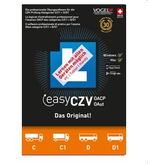 easyCZV für Lastwagen und Bus sowie Kat. C1+D1