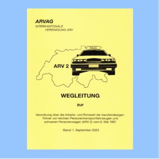 Buch Taxi ARV2 deutsch neu