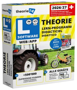 theorie24 Web App Mofa+Traktor Kat. MFG + Buch De/Fr